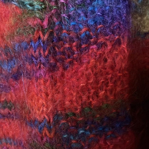 Custom made long sweater, multicolor - Picture 2 of 4